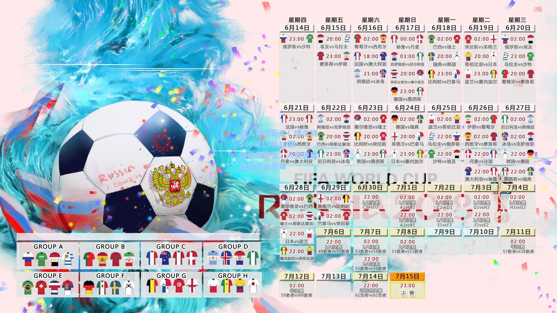 飞人再创历史！博尔特200米19秒19刷新世界纪录，人类速度极限再被突破